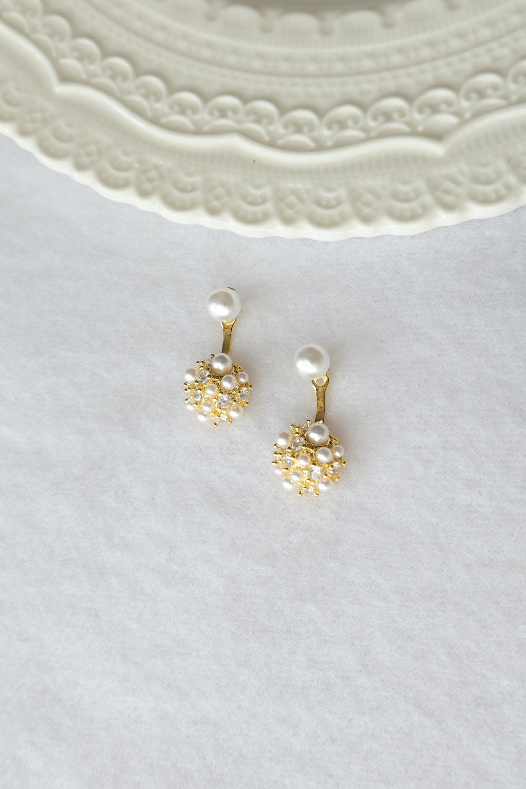 ARETE SET BOUQUET PERLA