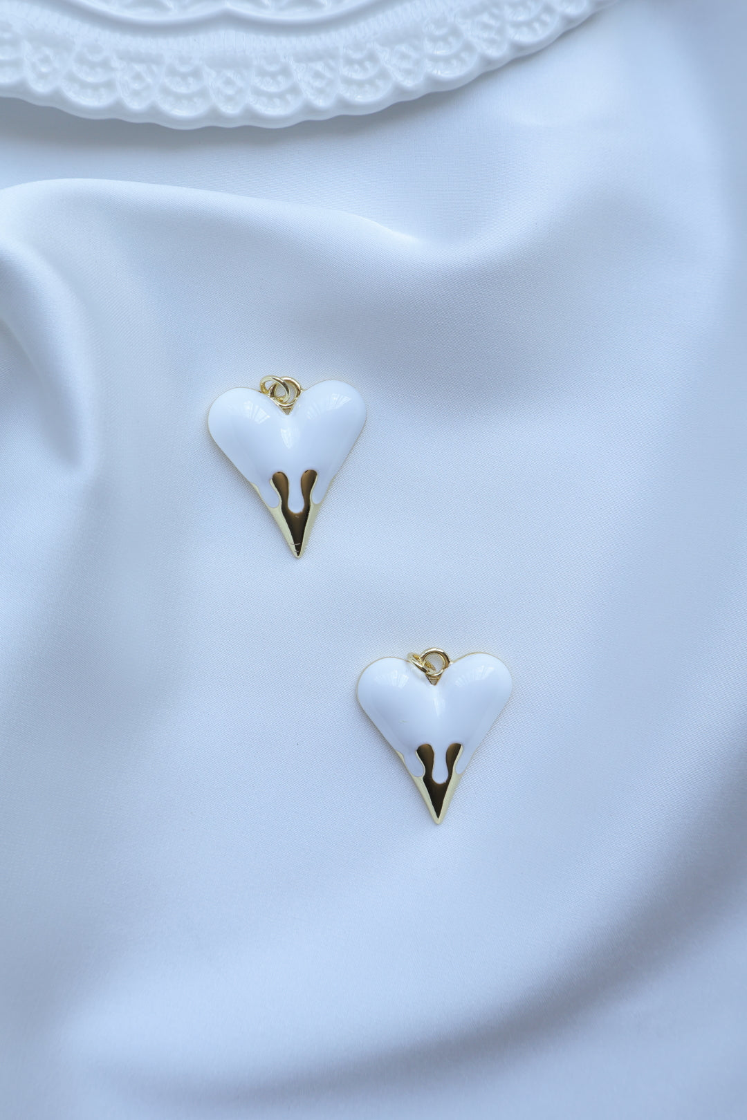 DIJE CORAZON BLANCO