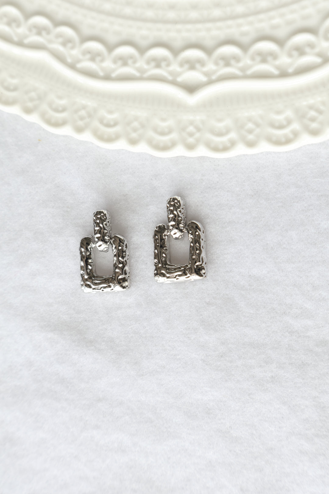ARETE CUADRADO PLATA