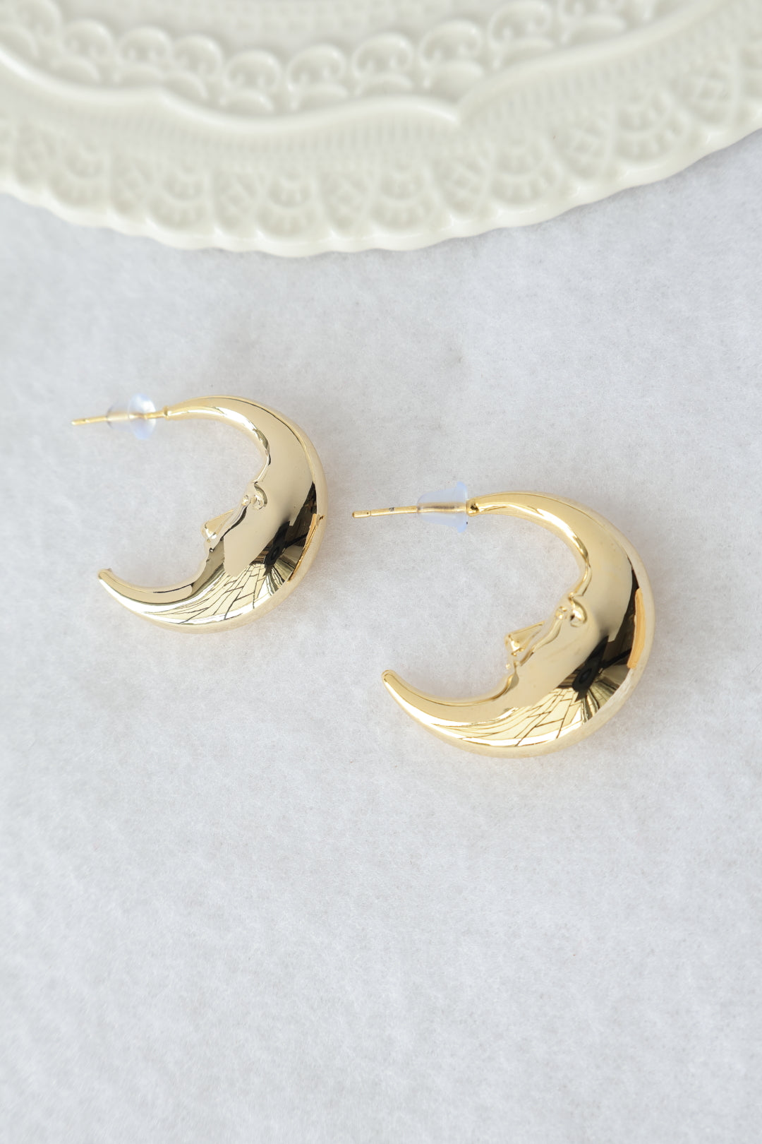 ARETE LUNA DORADA