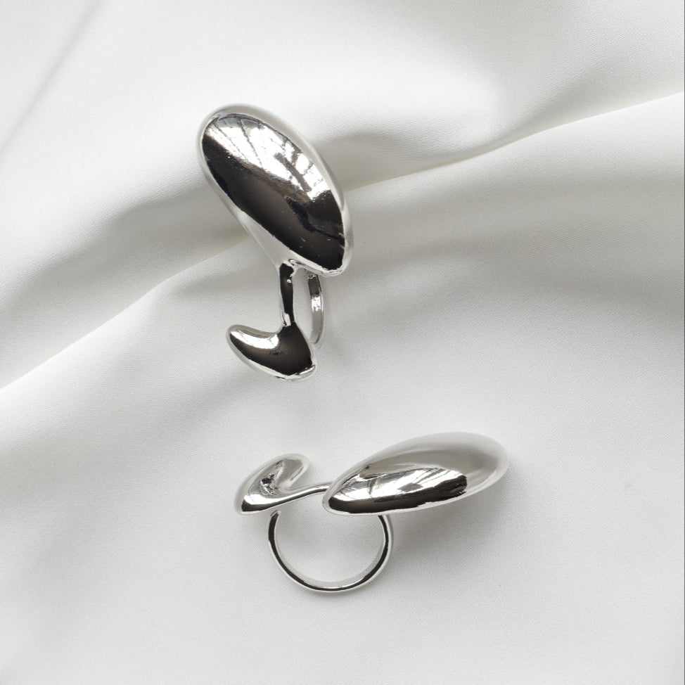 ANILLO OVALADO SILVER