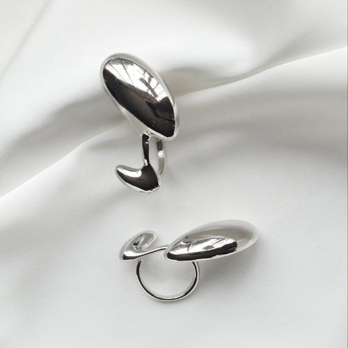 ANILLO OVALADO SILVER