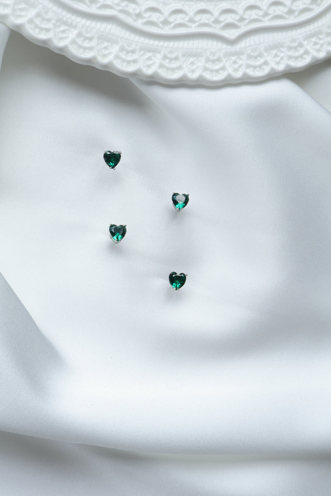 TOPO ESMERALDA CORAZON RODIO